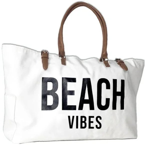 Keho Other - KEHO "Beach Vibes" Large Beach Bag/Tote